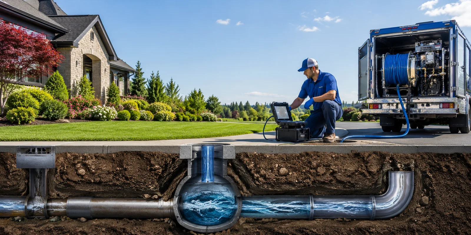 Drainage restoration information for New Lisbon, WI